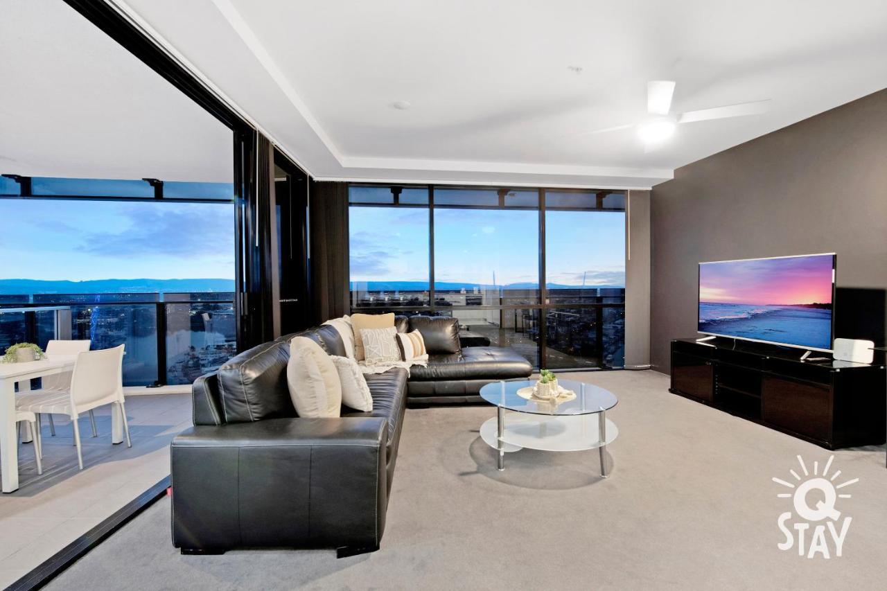 Kids Stay Free In Hinterland View 1 Bedroom Spa Apartment At Circle On Cavill - Q Stay 골드코스트 외부 사진