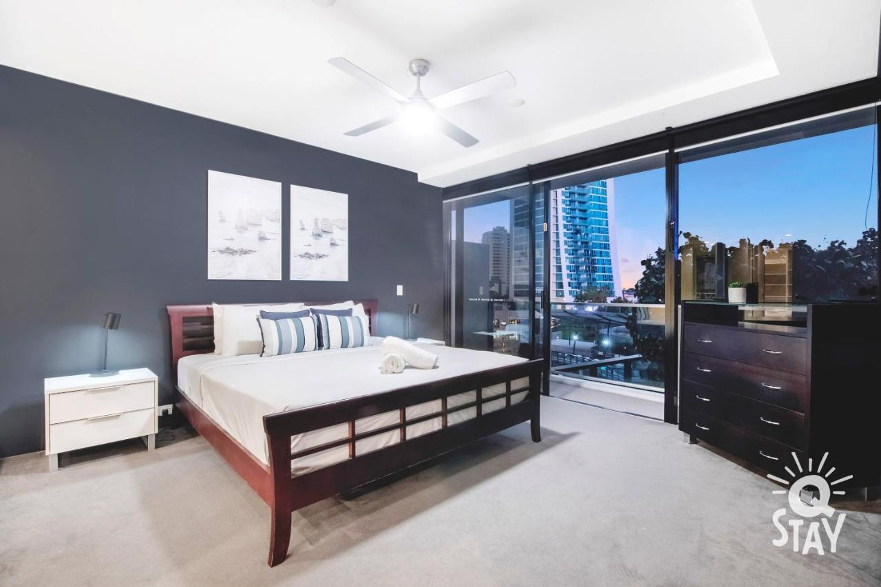 Kids Stay Free In Hinterland View 1 Bedroom Spa Apartment At Circle On Cavill - Q Stay 골드코스트 외부 사진