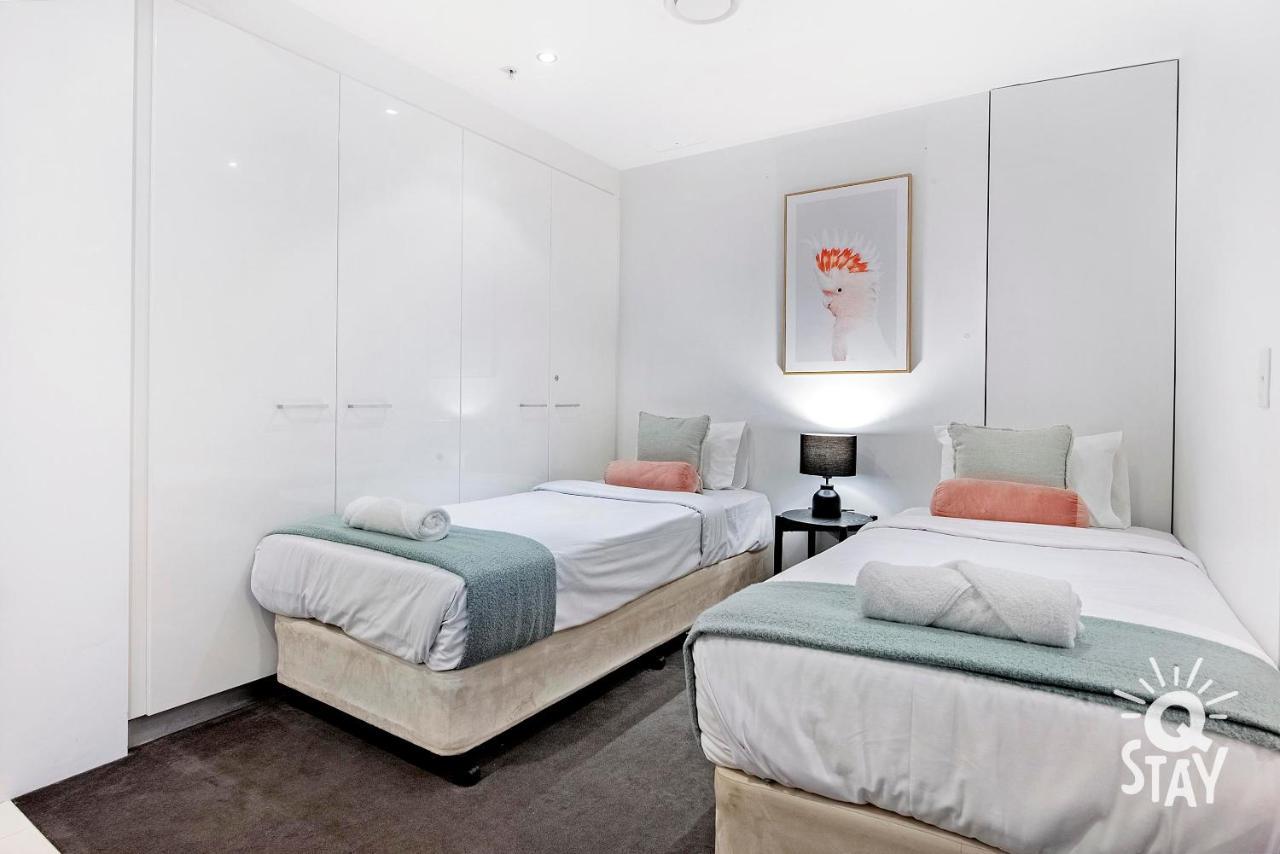Kids Stay Free In Hinterland View 1 Bedroom Spa Apartment At Circle On Cavill - Q Stay 골드코스트 외부 사진