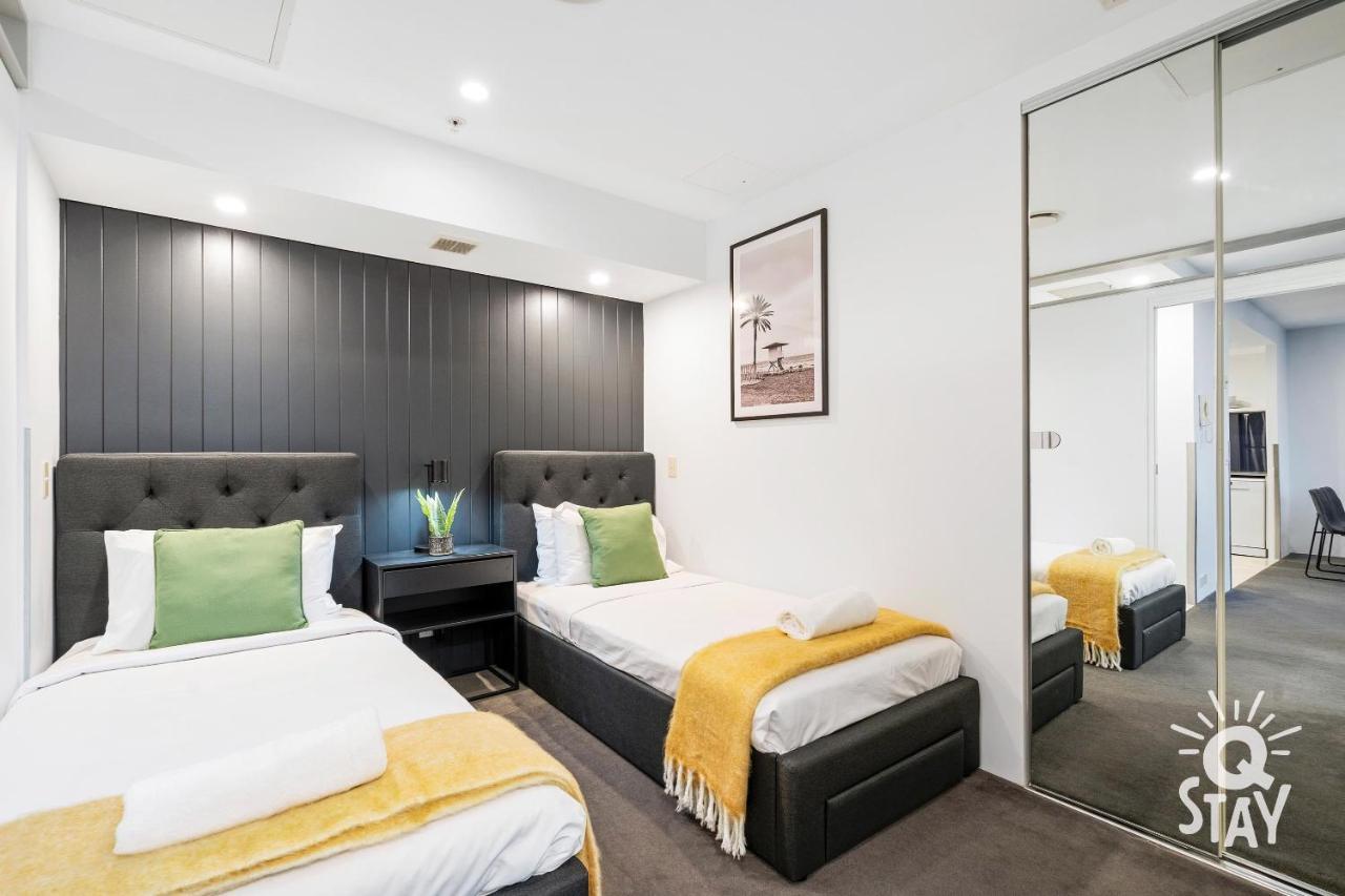 Kids Stay Free In Hinterland View 1 Bedroom Spa Apartment At Circle On Cavill - Q Stay 골드코스트 외부 사진