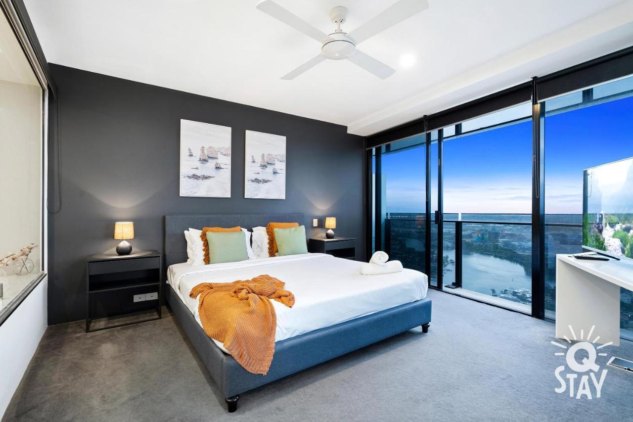 Kids Stay Free In Hinterland View 1 Bedroom Spa Apartment At Circle On Cavill - Q Stay 골드코스트 외부 사진