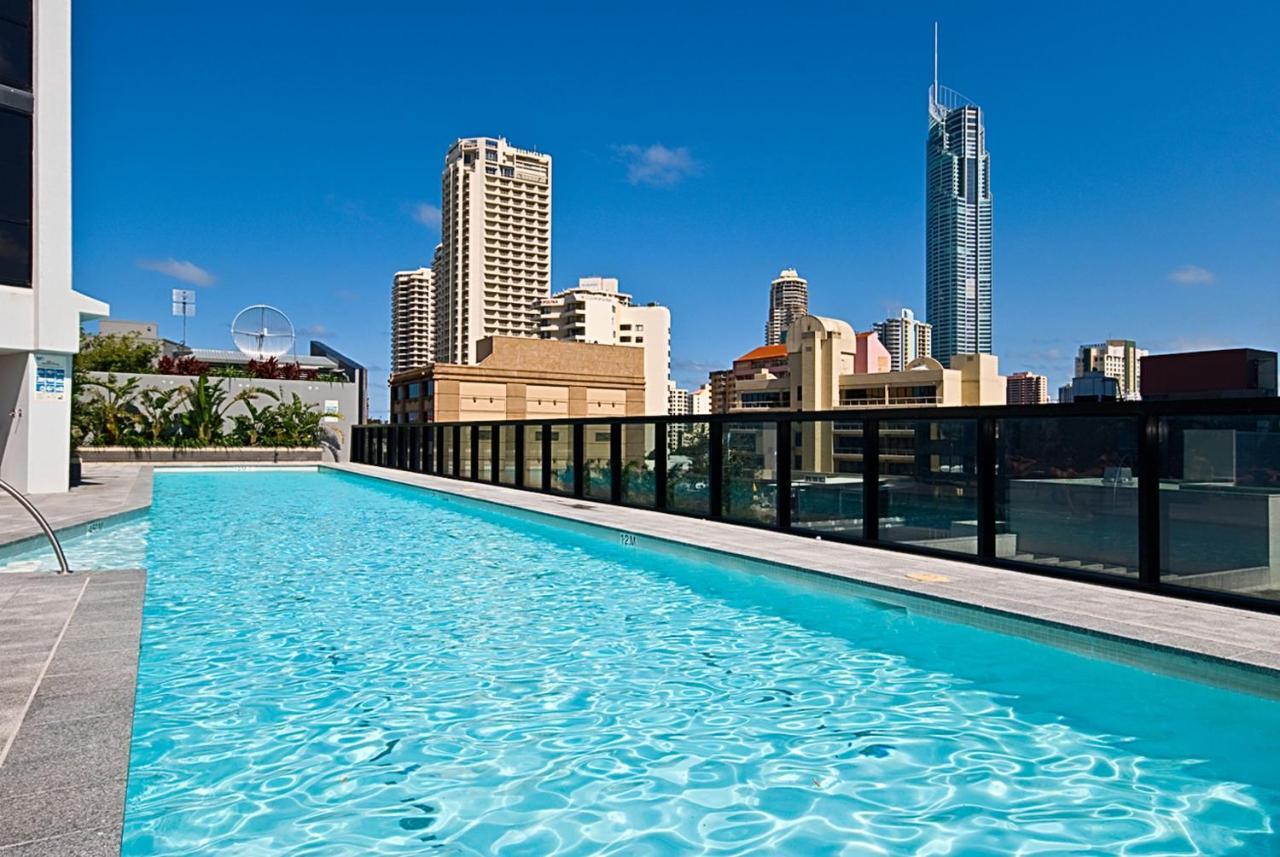 Kids Stay Free In Hinterland View 1 Bedroom Spa Apartment At Circle On Cavill - Q Stay 골드코스트 외부 사진