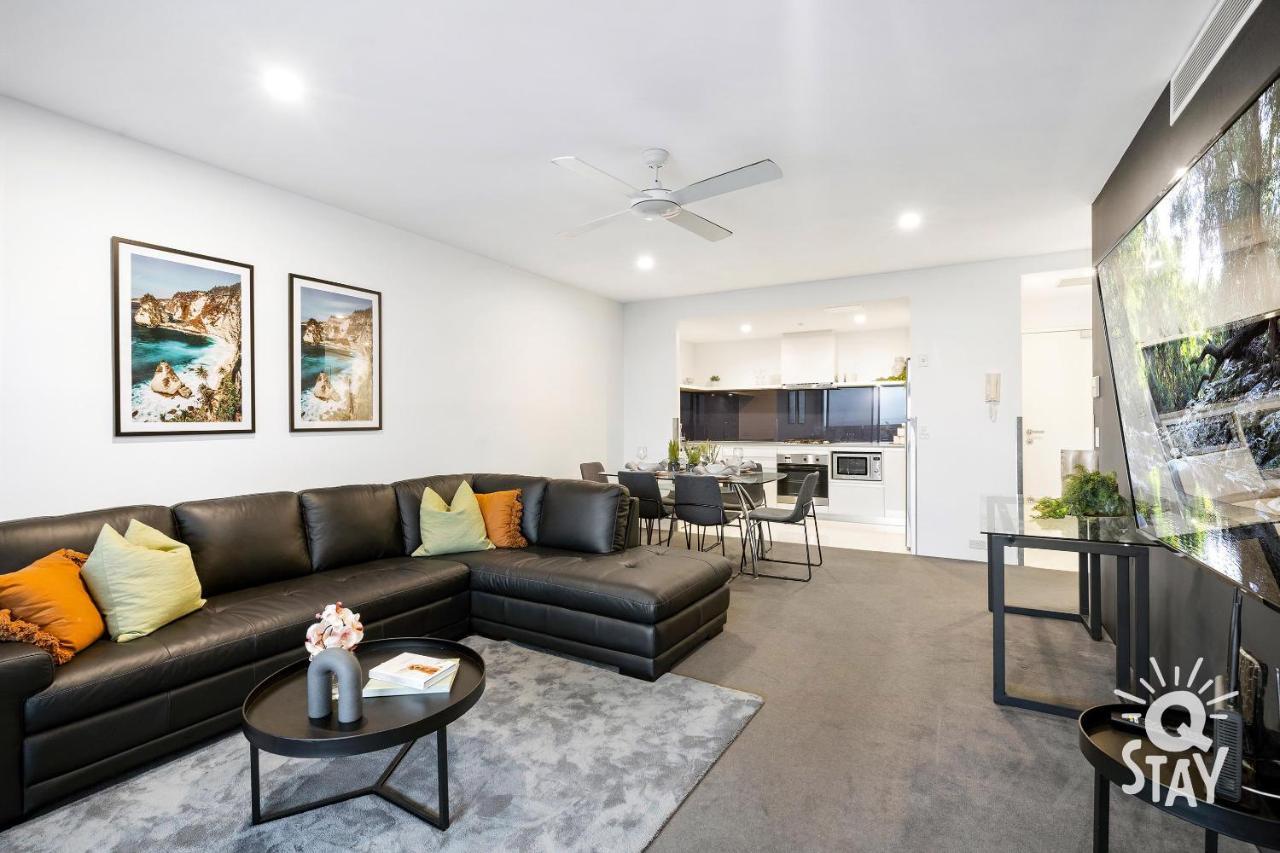 Kids Stay Free In Hinterland View 1 Bedroom Spa Apartment At Circle On Cavill - Q Stay 골드코스트 외부 사진