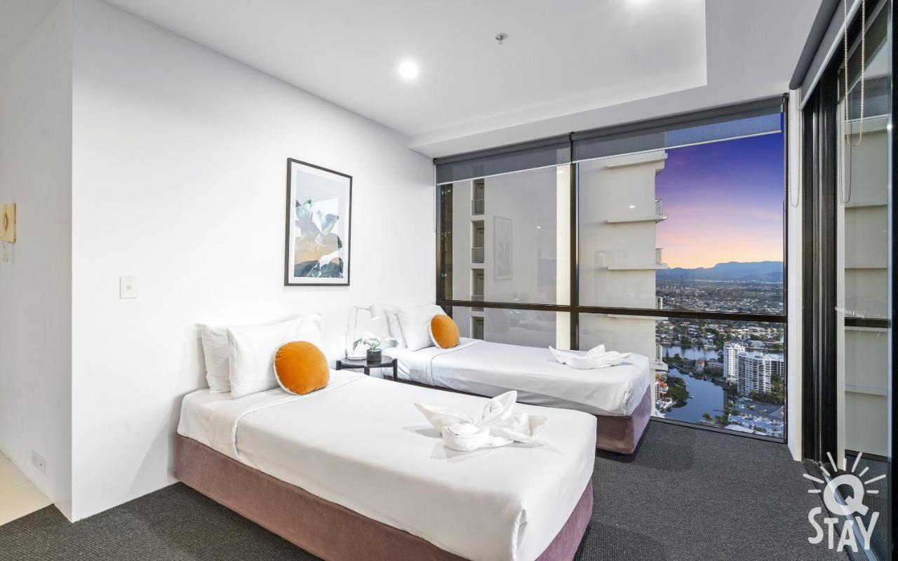 Kids Stay Free In Hinterland View 1 Bedroom Spa Apartment At Circle On Cavill - Q Stay 골드코스트 외부 사진